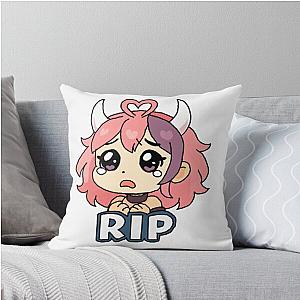 Ironmouse Mario Party Style Sticker Throw Pillow