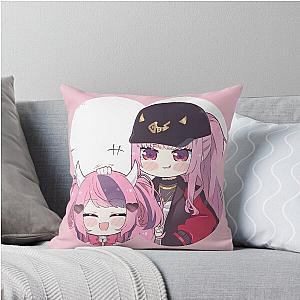 Ironmouse Cute Vtuber Clover Cut Throw Pillow
