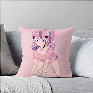 Ironmouse Vshojo VTuber Throw Pillow