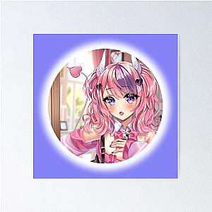Ironmouse Cute Vtuber Girl Poster