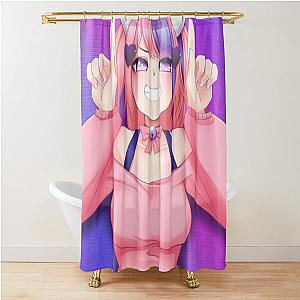 Ironmouse Waifu The Pink Haired Anime Streamer Girl Beauty You Need to See Shower Curtain