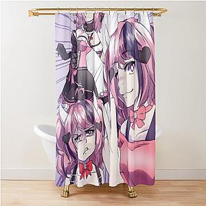 Ironmouse Waifu: The Pink Haired Anime Streamer Girl Beauty You Need to See Shower Curtain