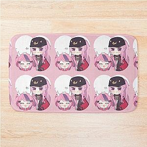 Ironmouse Cute Vtuber Clover Bath Mat