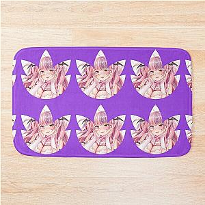 Ironmouse Cute Girl Vtuber Leaf Framed Bath Mat