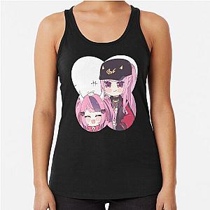 Ironmouse Cute Vtuber Clover Cut Racerback Tank Top