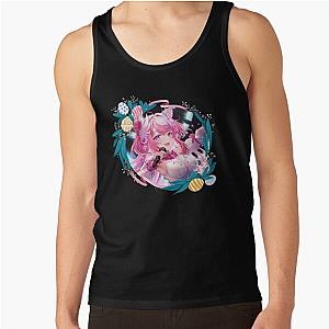 Ironmouse Cute Vtuber Girl Singing Beautiful Floral Garland Tank Top