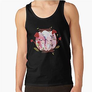 Ironmouse Vtuber Girl Floral Tank Top
