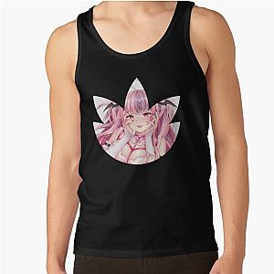 Ironmouse Cute Vtuber Girl Leaf Framed Tank Top