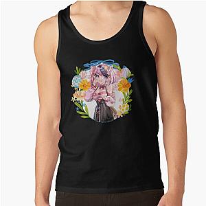 Ironmouse Cute Vtuber Girl with Floral Garland Top