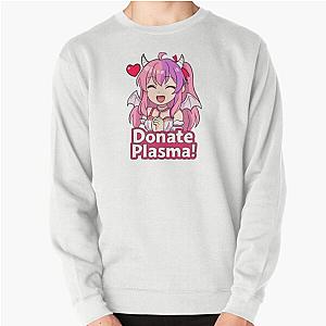 Ironmouse Mario Party Style Sticker Pullover Sweatshirt