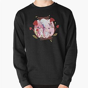 Ironmouse Cute Vtuber Girl Floral Pullover Sweatshirt
