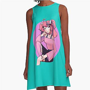 Ironmouse Drawing a line dress