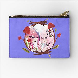 Ironmouse Cute Vtuber Girl Floral Pouch