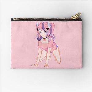 Ironmouse Vshojo VTuber Zipper Pouch