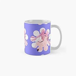 Ironmouse Cute Vtuber Girl Geometric Flower Classic Mug
