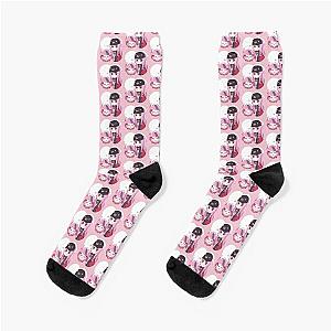Ironmouse Cute Vtuber Clover Socks