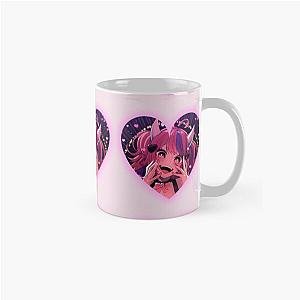 Ironmouse Cute Vtuber Girl Mug with Devil Horns