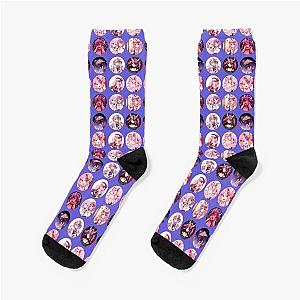Ironmouse Cute Vtuber 9 Pack of Socks
