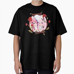 Ironmouse Cute Girl Floral Oversized T-Shirt
