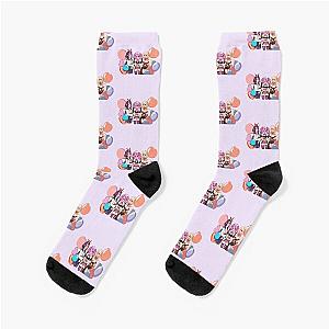 Iron Mouse and Onigiri Party Socks