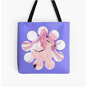 Ironmouse Cute Vtuber Girl Geometric Flower Tote Bag