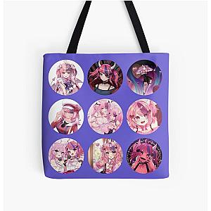 Ironmouse Cute Vtuber Girl Pack of 9 All Over Print Tote
