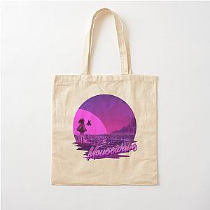 Mousewave - Ironmouse Synthwave Cotton Tote Bag
