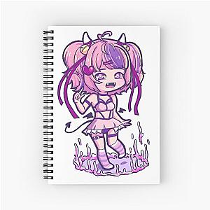 Ironmouse Bubblegum Candy Sweet Succubus vtuber outfit Spiral Notebook