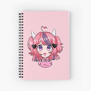 Ironmouse Vshojo Vtuber Spiral Notebook