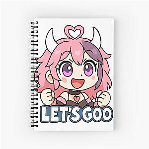 Ironmouse Mario Party Style Sticker Spiral Notebook