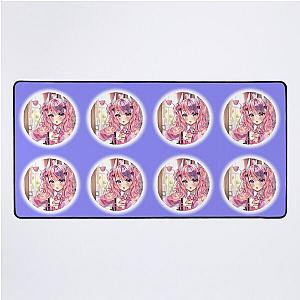 Ironmouse Cute Girl Vtuber Circular Desk Mat