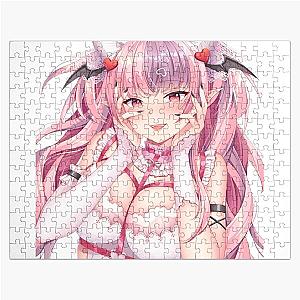 Ironmouse Waifu: The Pink Haired Anime Streamer Girl Beauty You Need to See Puzzle