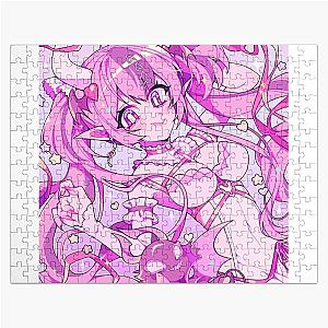 Ironmouse Waifu The Pink-Haired Anime Streamer Girl Beauty You Need to See Jigsaw Puzzle