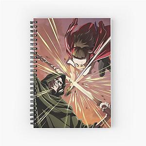 Ishura anime - Sojiro the Willow-Sword Spiral Notebook