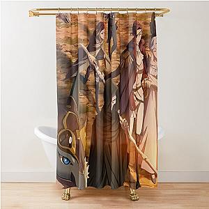 Ishura - Hoshihase Alus and Others  Shower Curtain