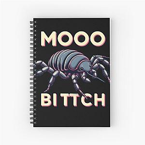 Dairy Cow Isopod - Moo Biich Spiral Notebook