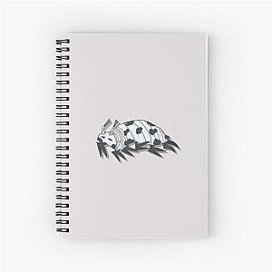 Dairy cow isopod (Porcellio laevis) Spiral Notebook