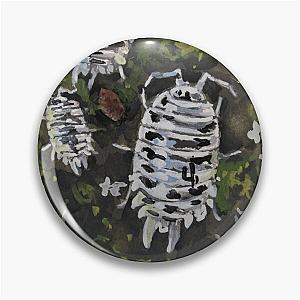 Dairy Cow Isopods Gouache Painting Pin