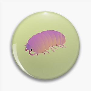 Shiny Isopod (Green) Pin