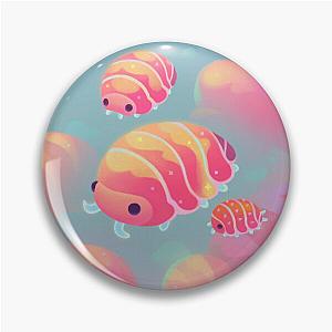 Cloud isopod - sunset Pin