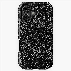 Monochrome Isopods 2 iPhone Tough Case