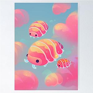 Cloud isopod - sunset Poster