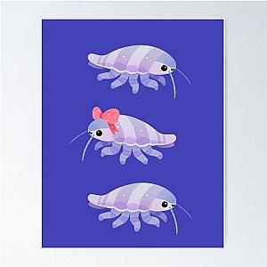 Ribbon giant isopod Poster