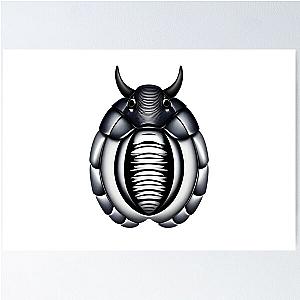 Alien Dairy Cow Isopod-Hybrid Design Poster