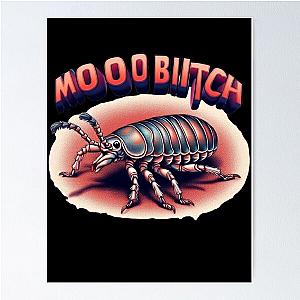 Dairy Cow Isopod  Poster