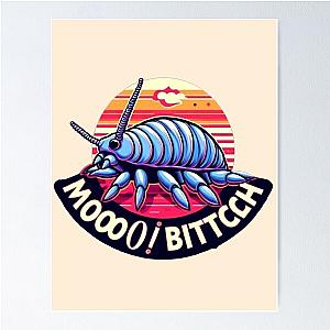 Dairy Cow Isopod  Poster