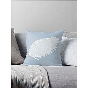 Roly Poly Isopod Buddy Throw Pillow