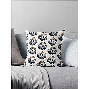 panda king isopod  1 Throw Pillow