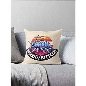 Dairy Cow Isopod  Throw Pillow