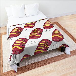 Scarlet Isopod Comforter